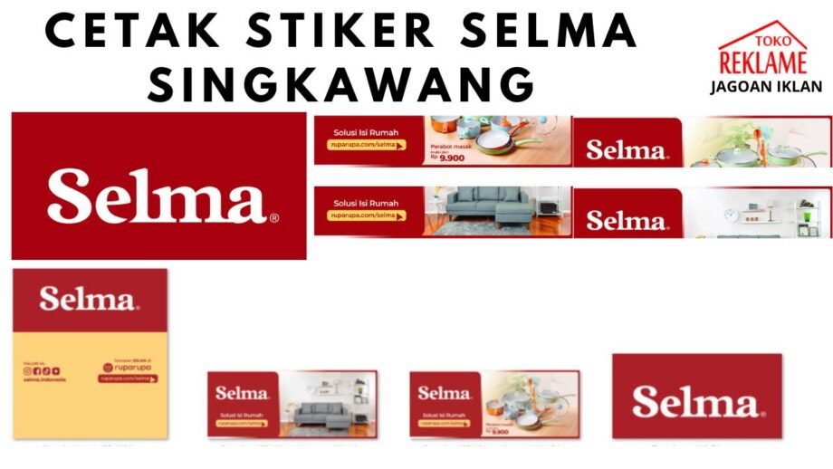 Cetak Stiker Branding Singkawang