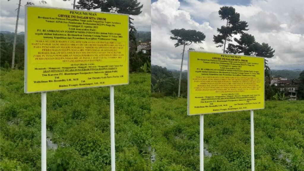 Jasa Plang Nama Wonosobo