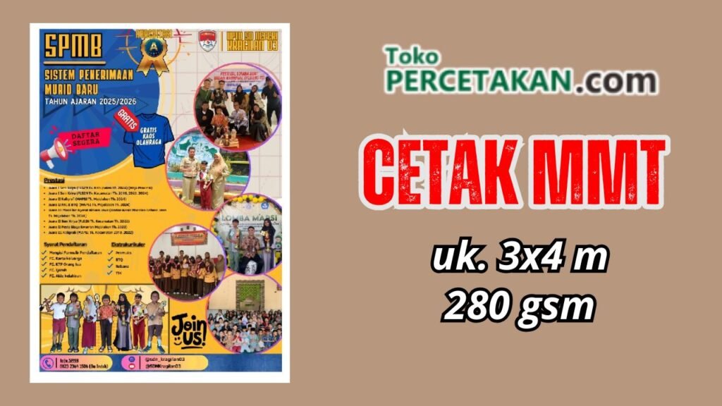 Cetak Mmt 3x4 Sukoharjo