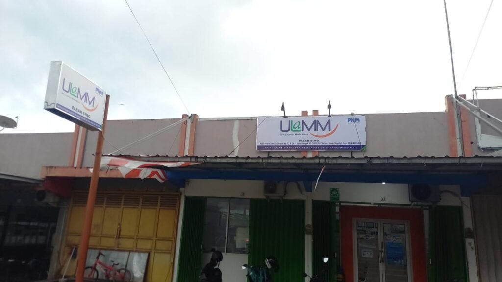 Papan Nama Pasar Simo