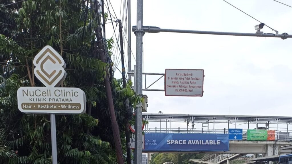 Plang Papan Nama Jakarta Barat