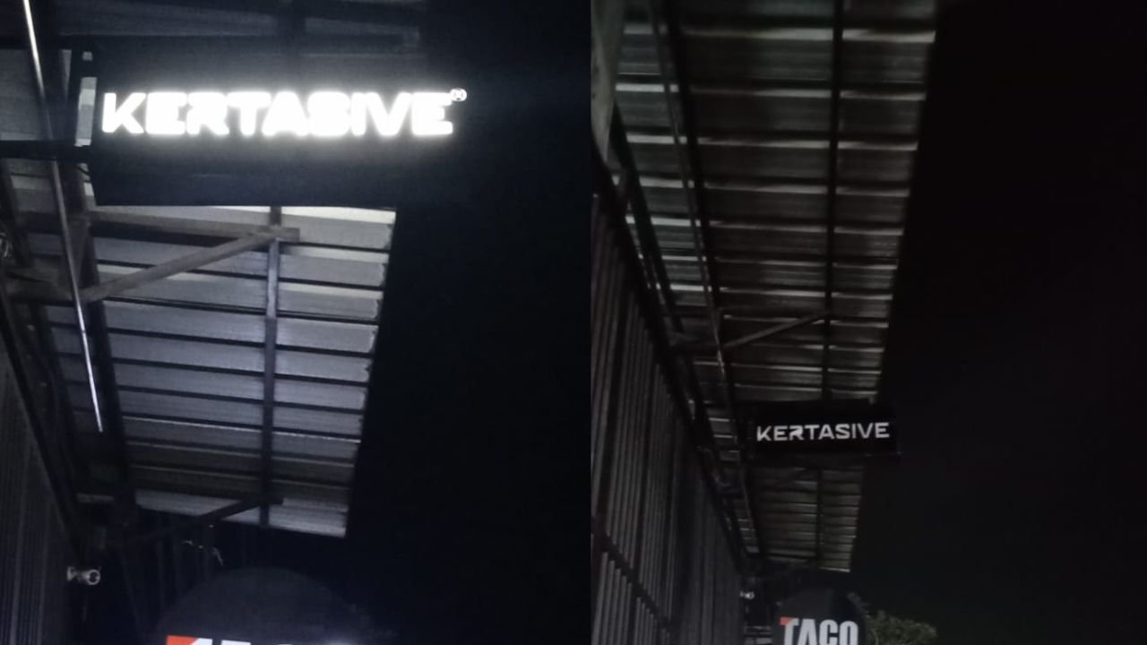Pesan Jasa Pembuatan Neon Box Ukuran 100×40 cm 2 Sisi Menyala di Cianjur Terdekat