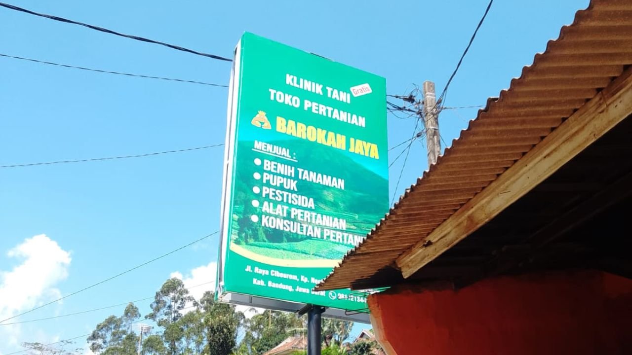 Plang Toko Bandung