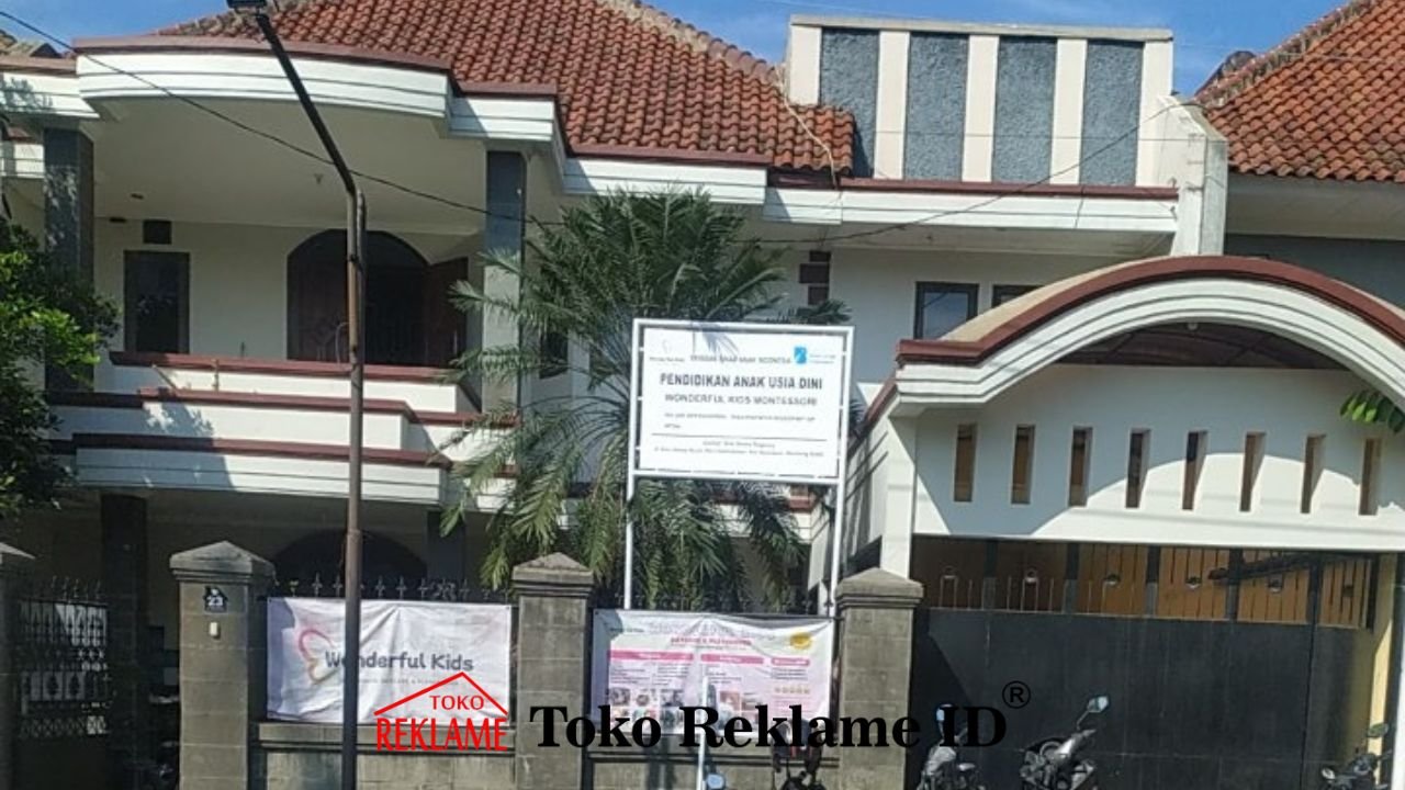 Papan Nama Sekolah Bandung