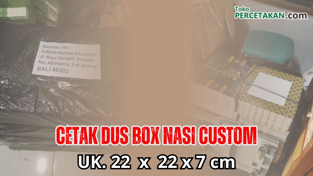 Cetak Dus Termurah Bali