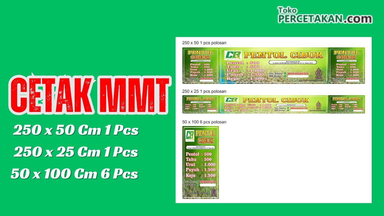 Cetak MMT Solo Terjangkau