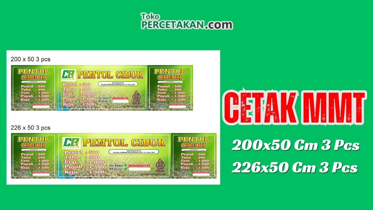 Cetak Mmt Solo Terdekat Termurah