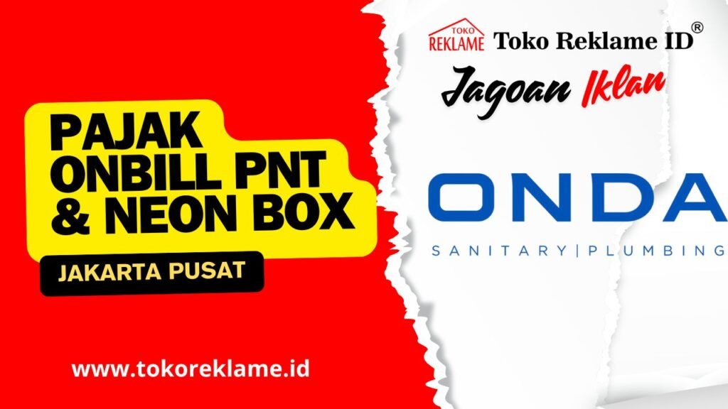 Pajak Papan Nama dan Neon Box Jakarta