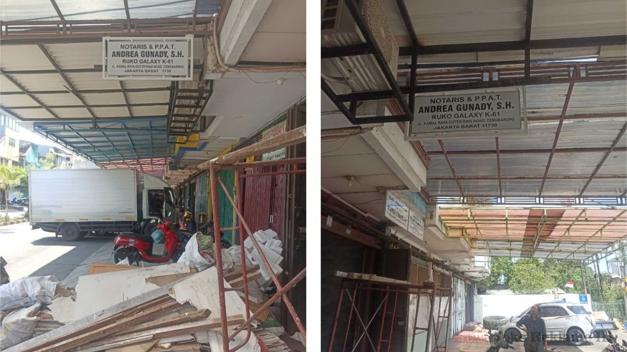 Papan Nama Notaris Jakarta Barat