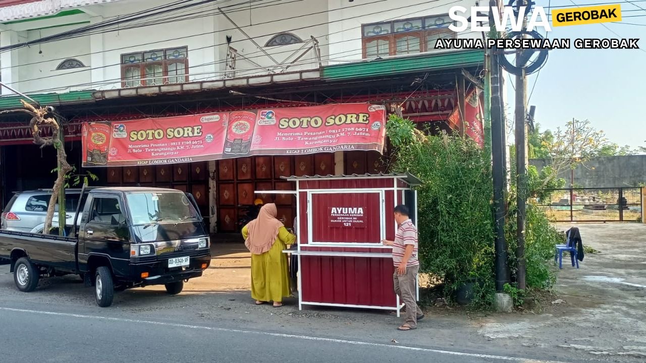 Sewa Gerobak Terdekat