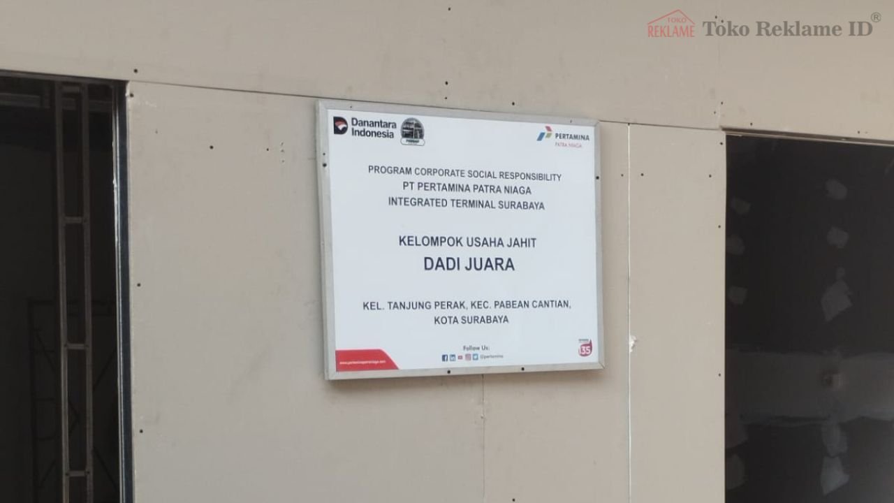 Tempat Bikin Papan Nama Surabaya