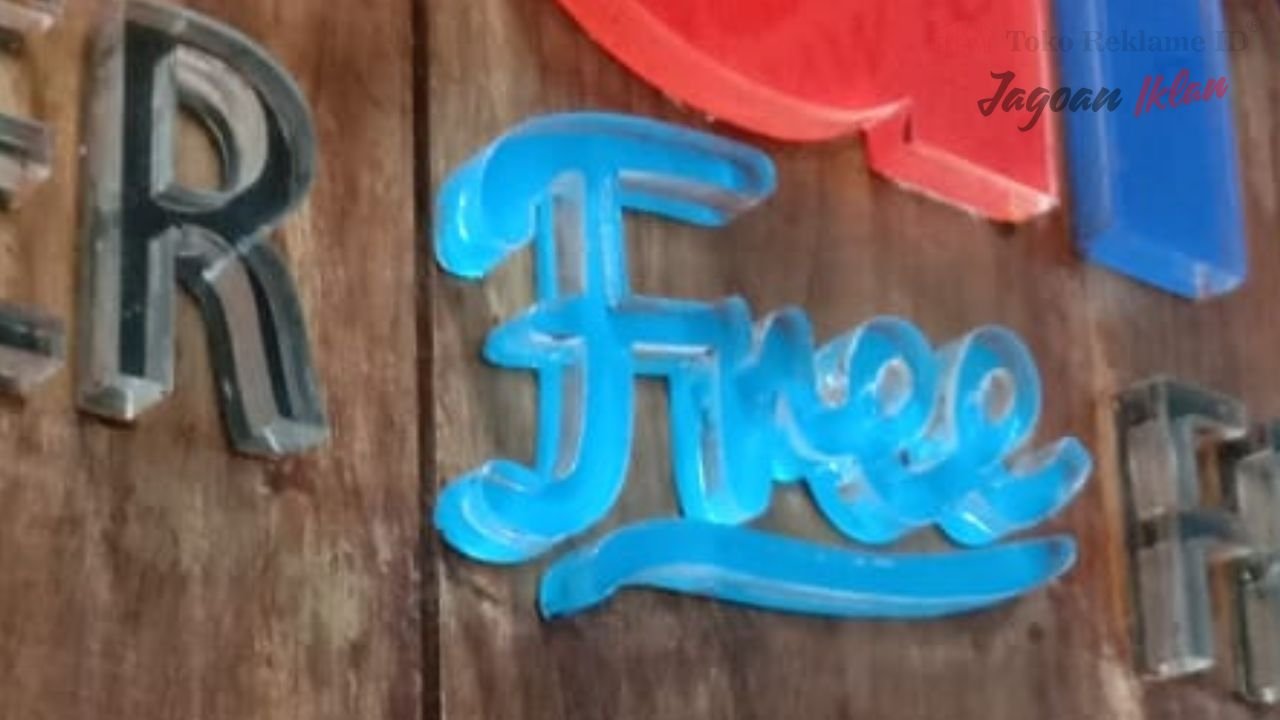 Huruf Timbul Akrilik Jakarta