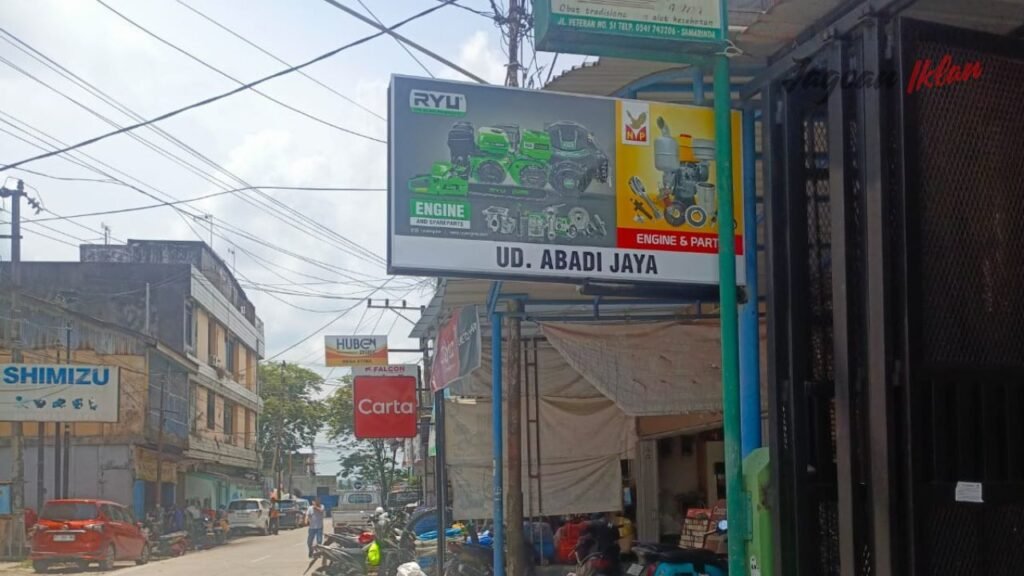 Jasa Plang Toko Terdekat Samarinda