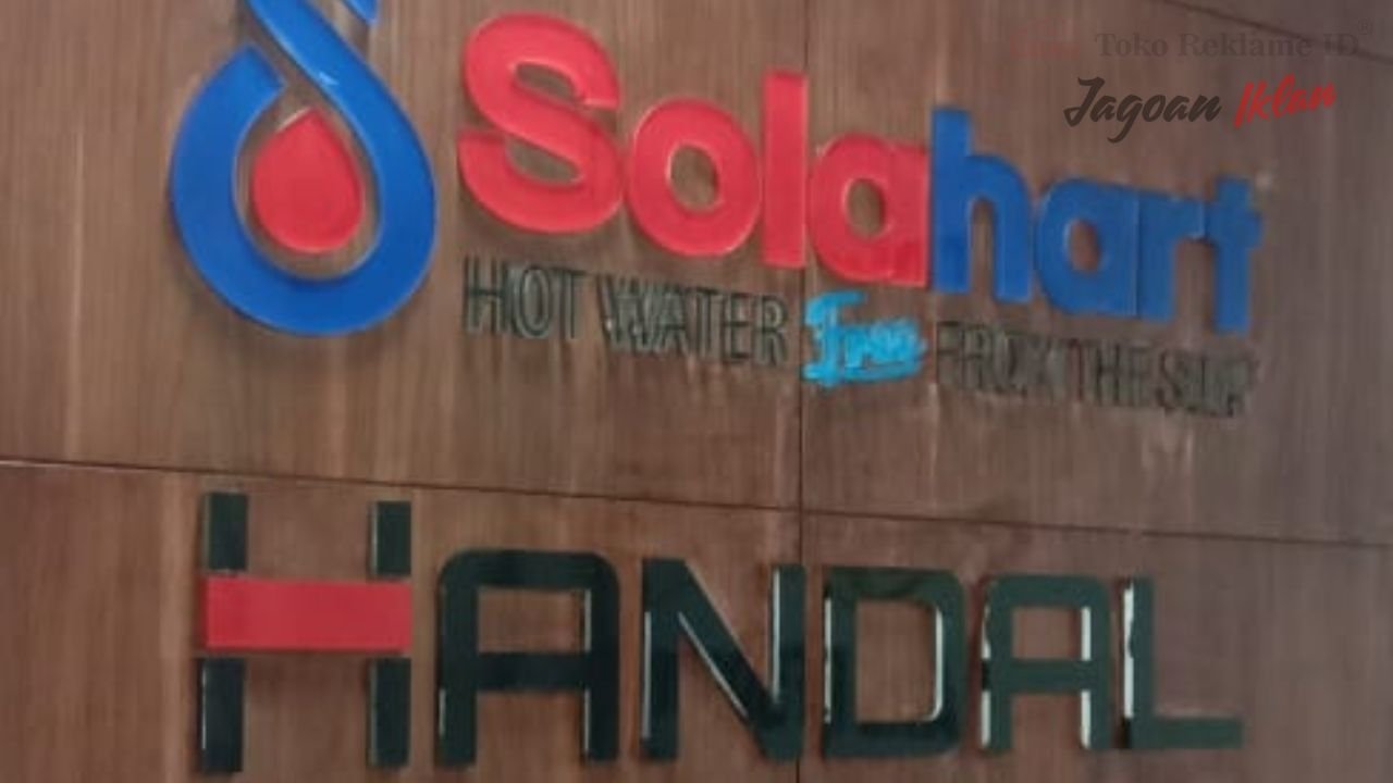 Pesan Jasa Huruf Timbul Jakarta