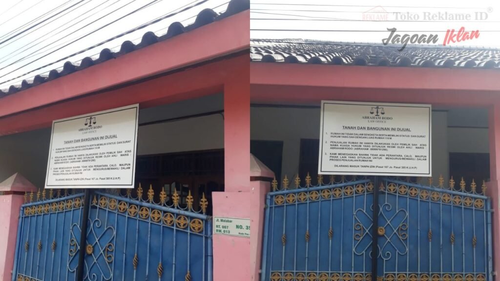 Plang Papan Nama Karawang Terdekat