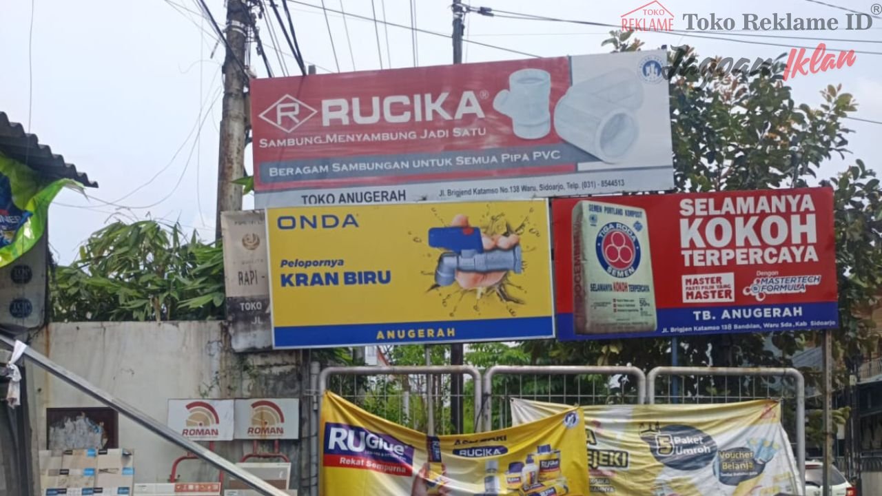 Harga Papan Toko Surabaya