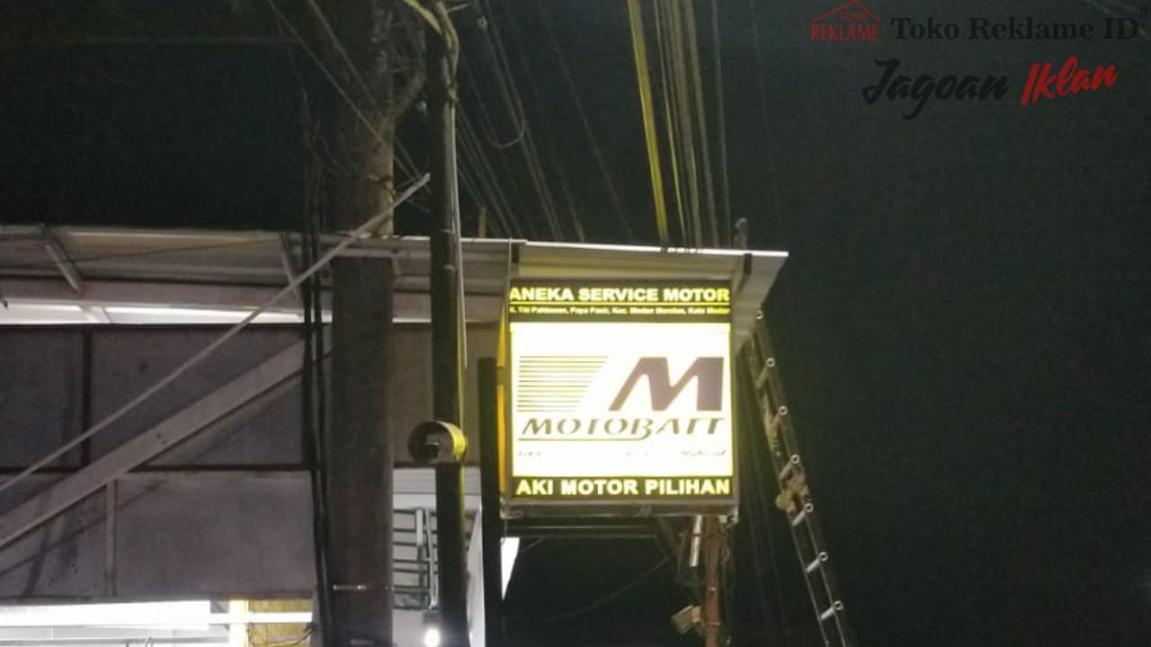 Jasa Neon Box Medan Termurah