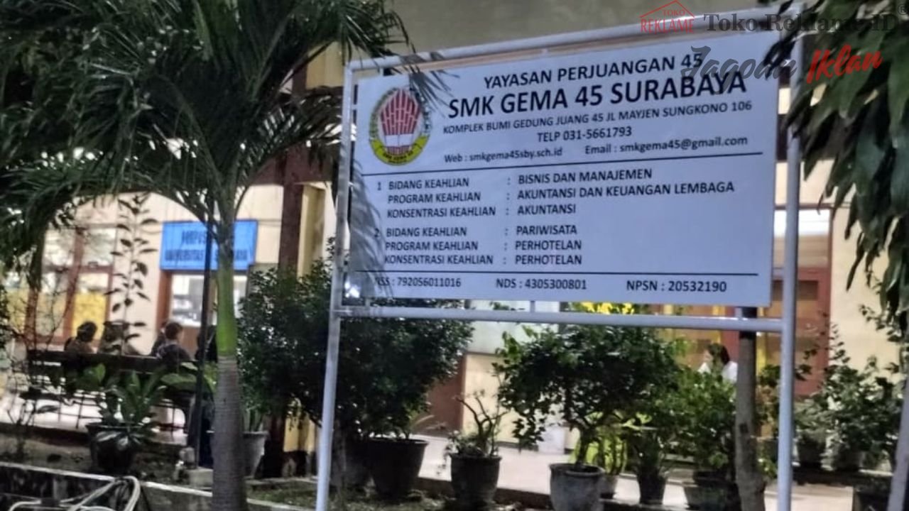 Plang Papan Nama Surabaya